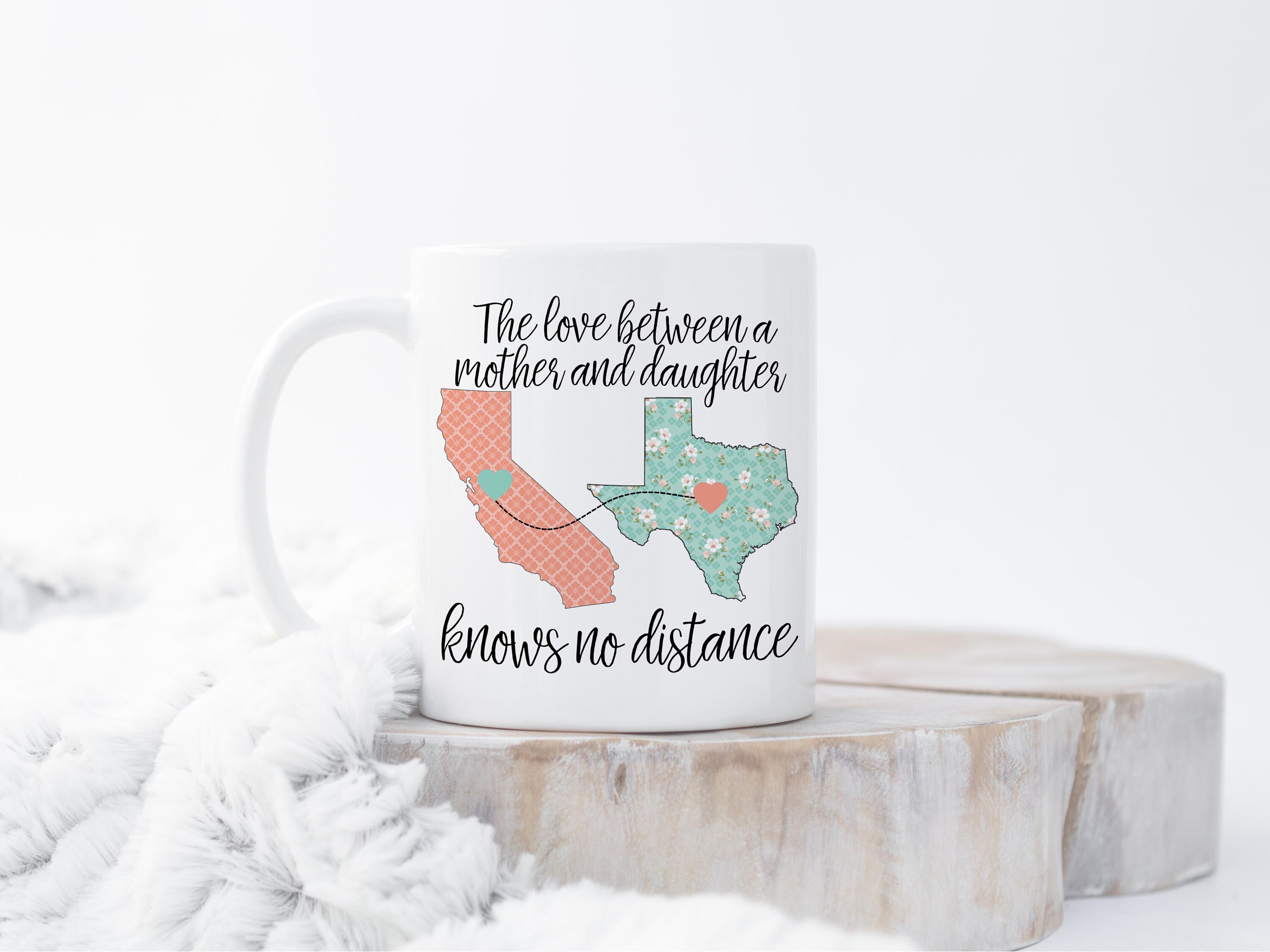 Moving Away Mug, Moving Mug For Mom, Christmas Gift For Mom, Connecti…