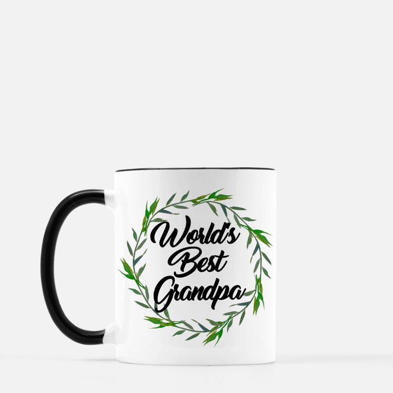 World's Best Grandpa Mug New Grandpa Gifts Worlds Best Etsy