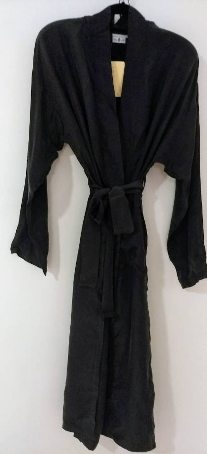 MANSILK 2PC SET Silk Robe /& Boxer Short New w Tags
