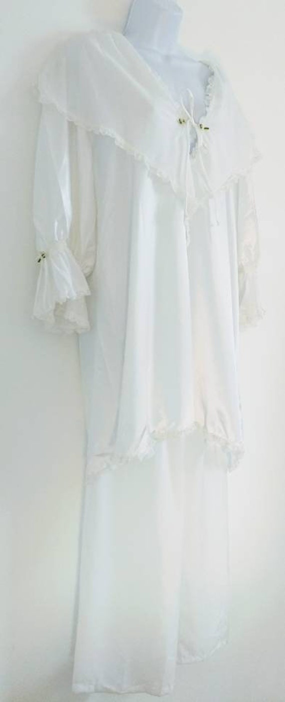 Priamo White Ruffeled Pajama Set New w Tags - image 7