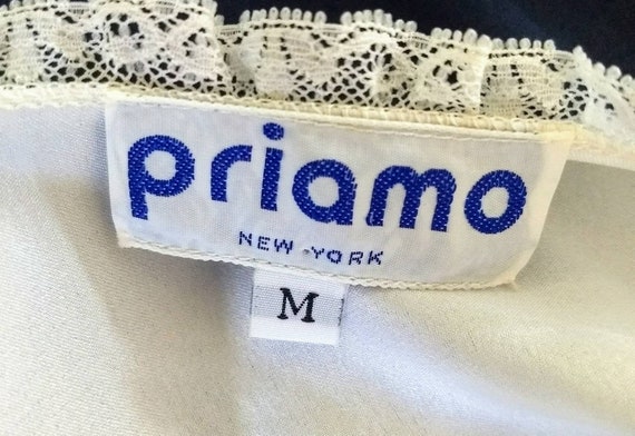 Priamo White Ruffeled Pajama Set New w Tags - image 6
