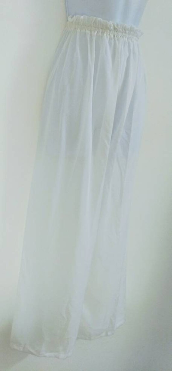 Priamo White Ruffeled Pajama Set New w Tags - image 5