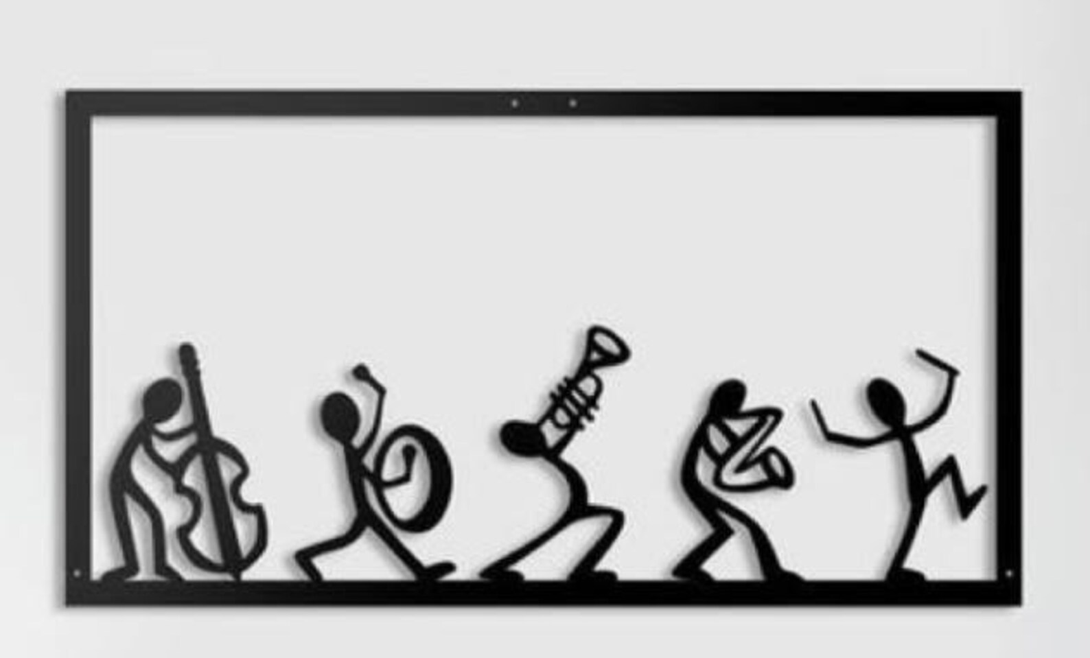 Metal Jazz Wall Art Jazz Guys Wall Art Jazz Guys Jazz Art Etsy