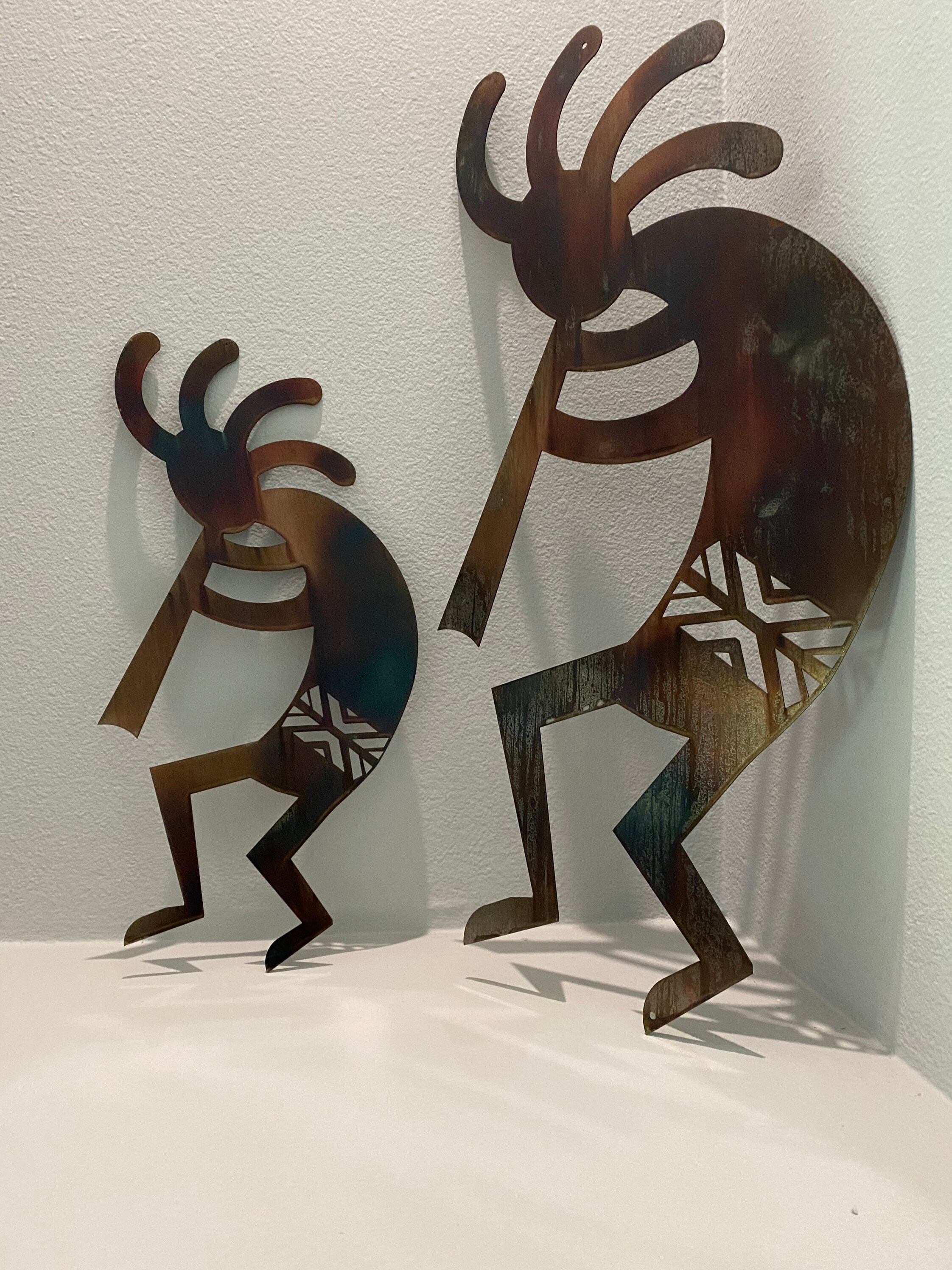 Metal Kokopelli Kokopelli Wall Art Wall Art Kokopelli Laser Etsy