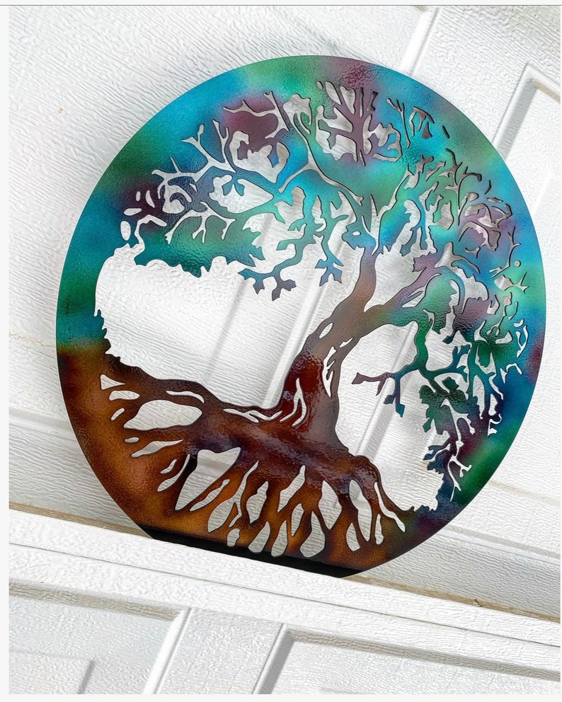 Tree of Life Tree Wall Art Tree Art Wall Art Metal Tree of | Etsy