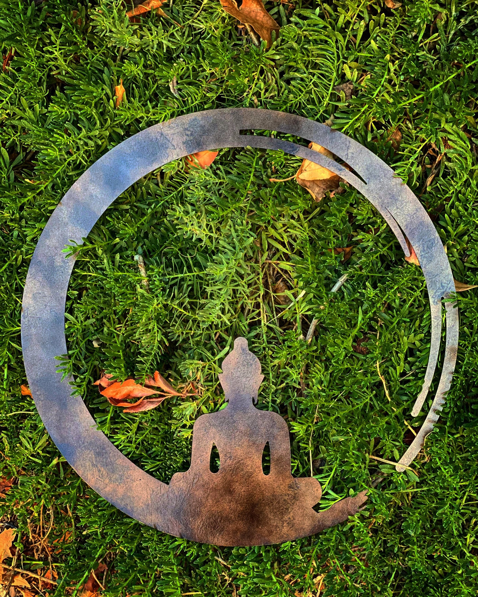 Buddha Metal Wall Art Buddha Metal Wall Sign Buddhism Etsy