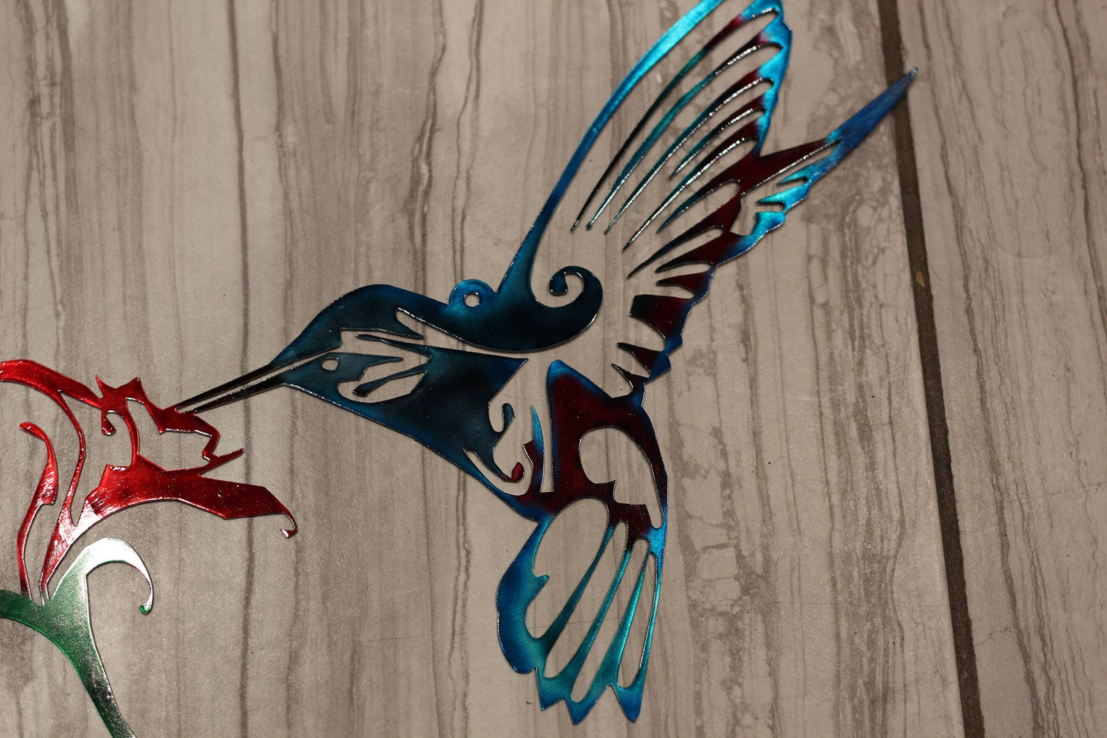 Metal Hummingbird Hummingbird Metal Wall Art Metal Wall Etsy