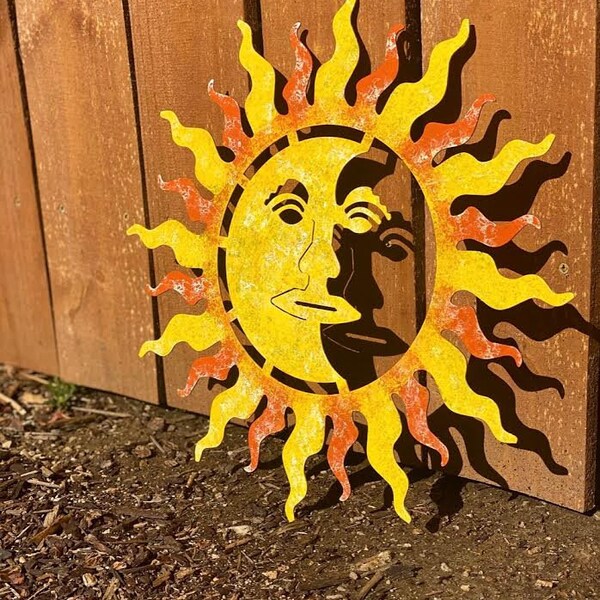 Sun Wall Decor Etsy