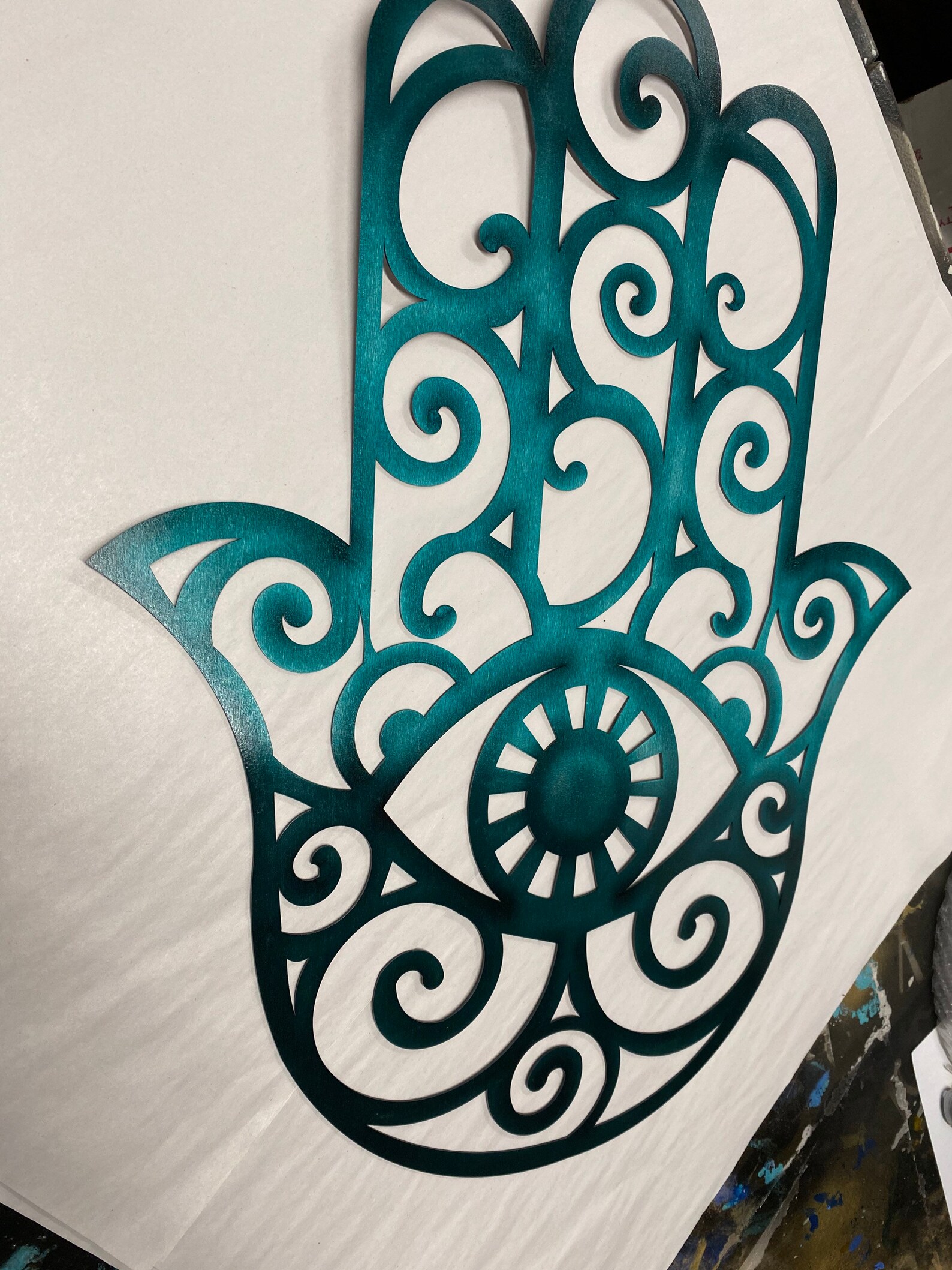 Hamsa Hamsa Hand Third Eye Reiki Protection Symbol Yoga Etsy