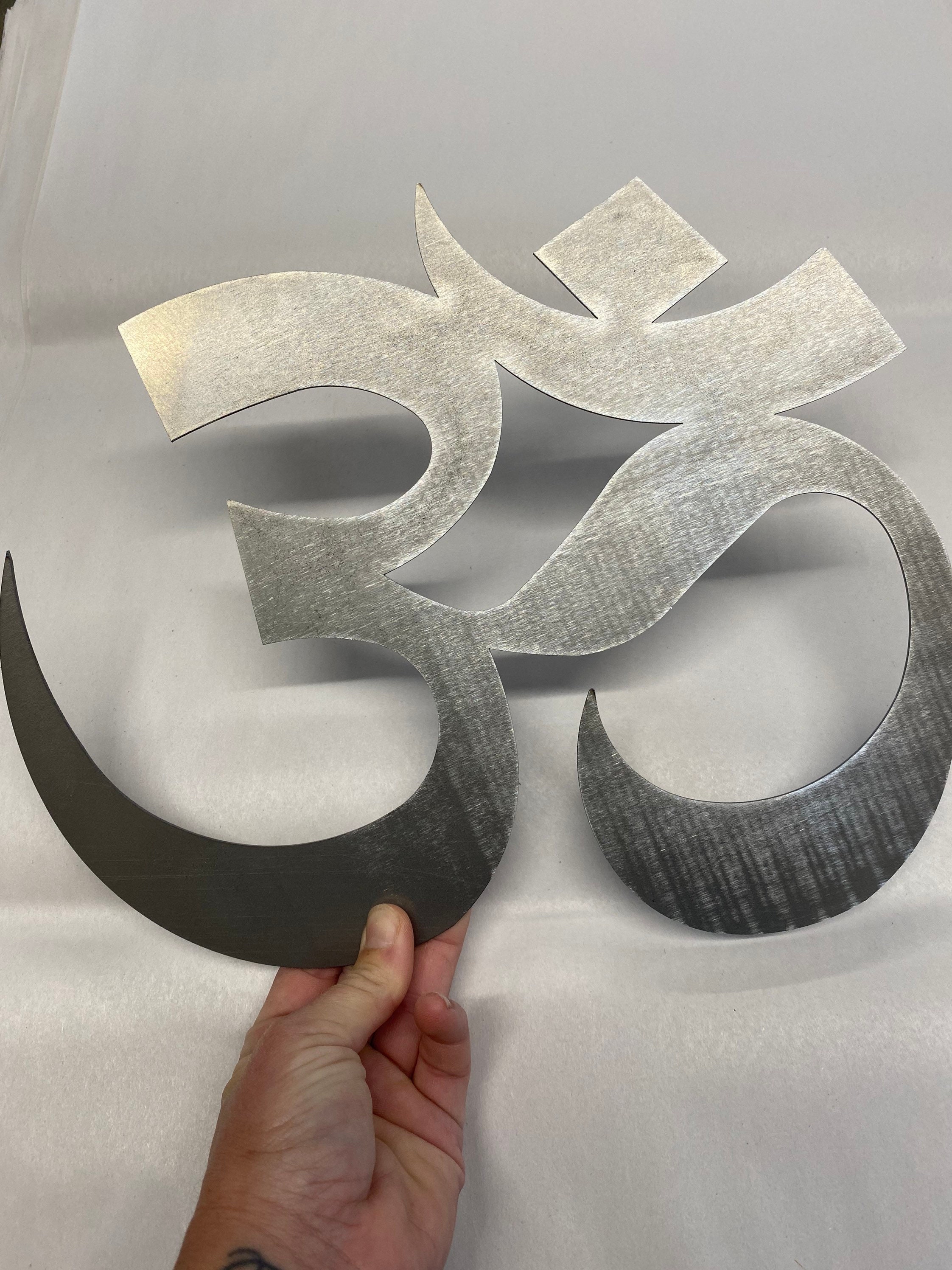 Metal OM Sign Wall Art OM Aum Aum Art Om Wall Art Wall Etsy UK