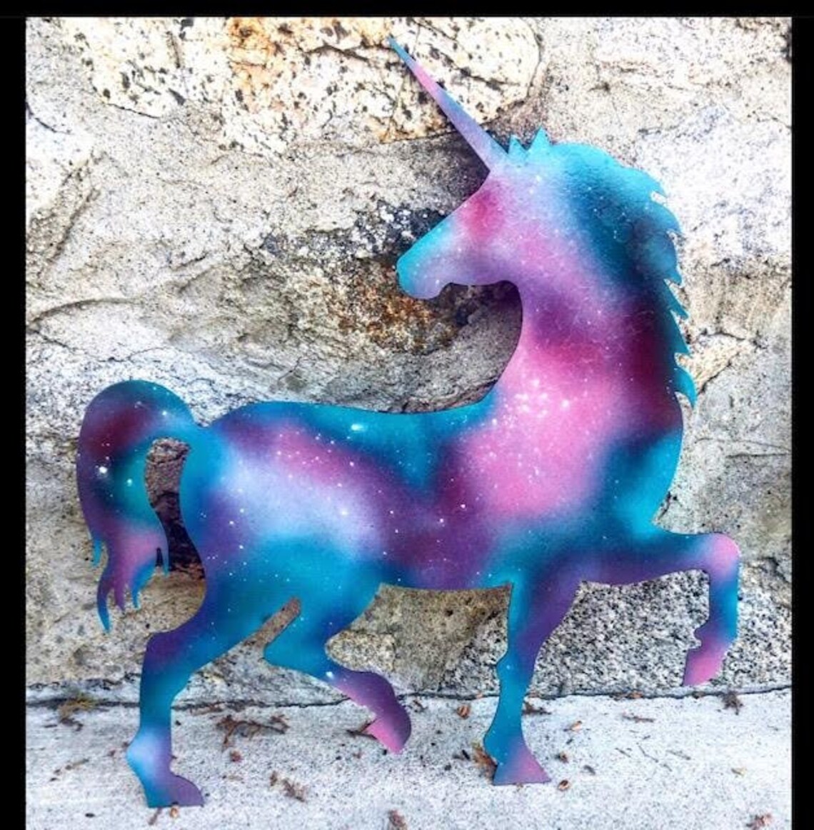 Metal Unicorn Wall Art Unicorn wall art Unicorns Little Etsy