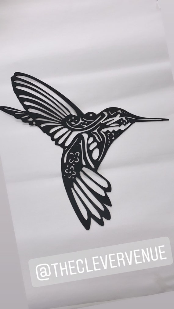 Metal Hummingbird, Hummingbird, Metal wall art, Metal wall decor, Metal wall hanging, Yard art, Hummingbird art, Garden decor, Bird decor