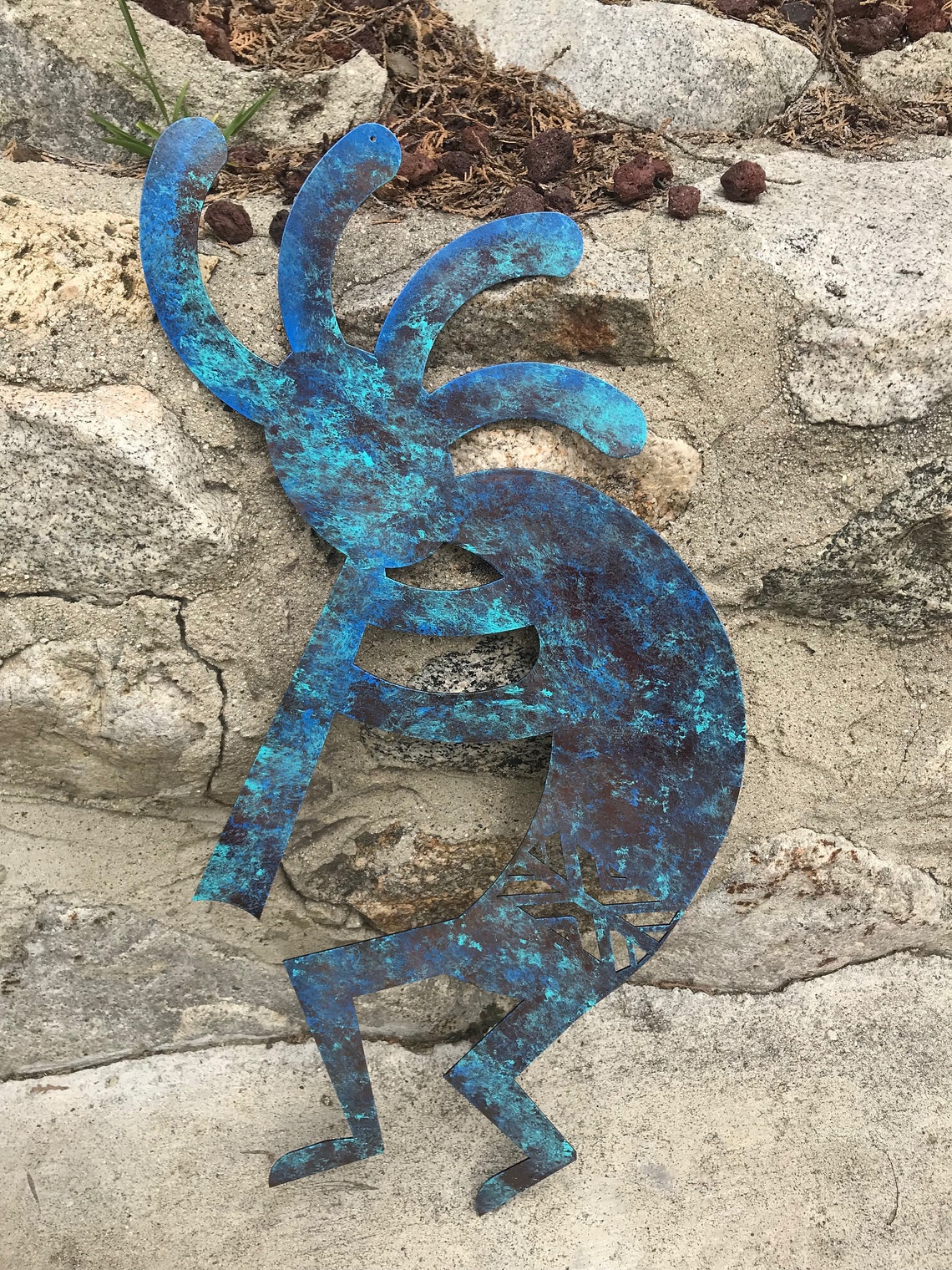 Metal Kokopelli Kokopelli Wall Art Wall Art Kokopelli Laser Etsy