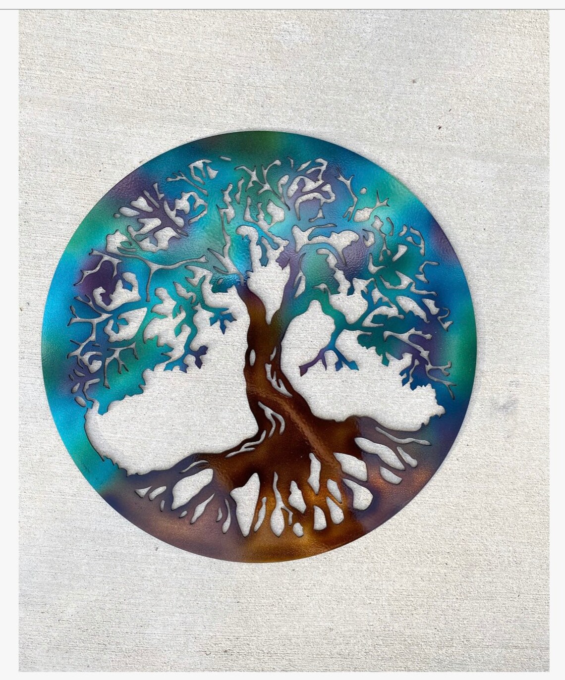 Tree of Life Tree Wall Art Tree Art Wall Art Metal Tree of Etsy