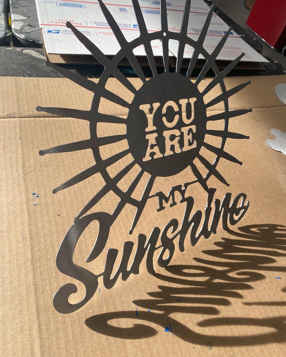 You Are My Sunshine Metal Wall Art, Sunshine Wall Art, Metal Wall Art