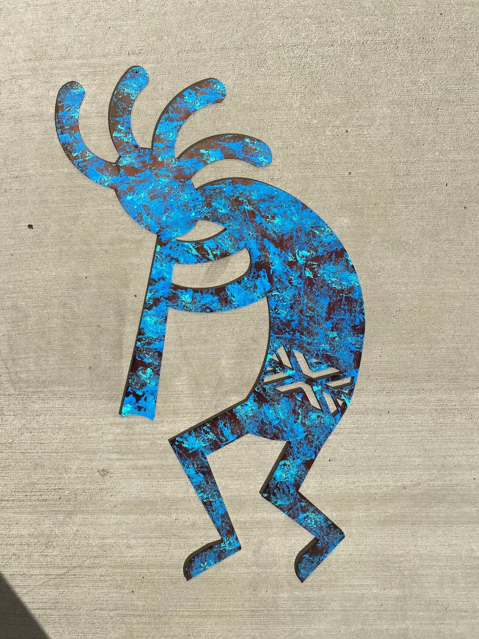 Metal Kokopelli Kokopelli Wall Art Wall Art Kokopelli Laser Etsy