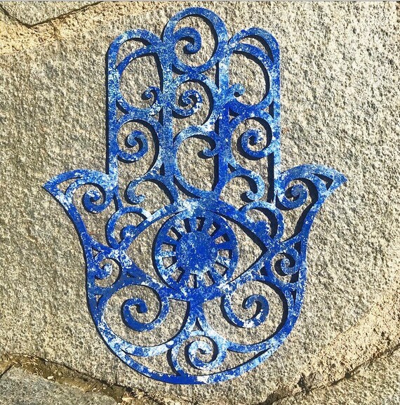 Hamsa Hamsa Hand Third Eye Reiki Protection Symbol Yoga Etsy