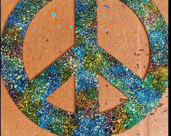 Metal Peace Sign, Peace Sign, Peace , Peace and Love, Hippy , Hippy Sign,  Metal Wall Art, Wall Art, Peace Wall Art, Peace Sign Wall Art