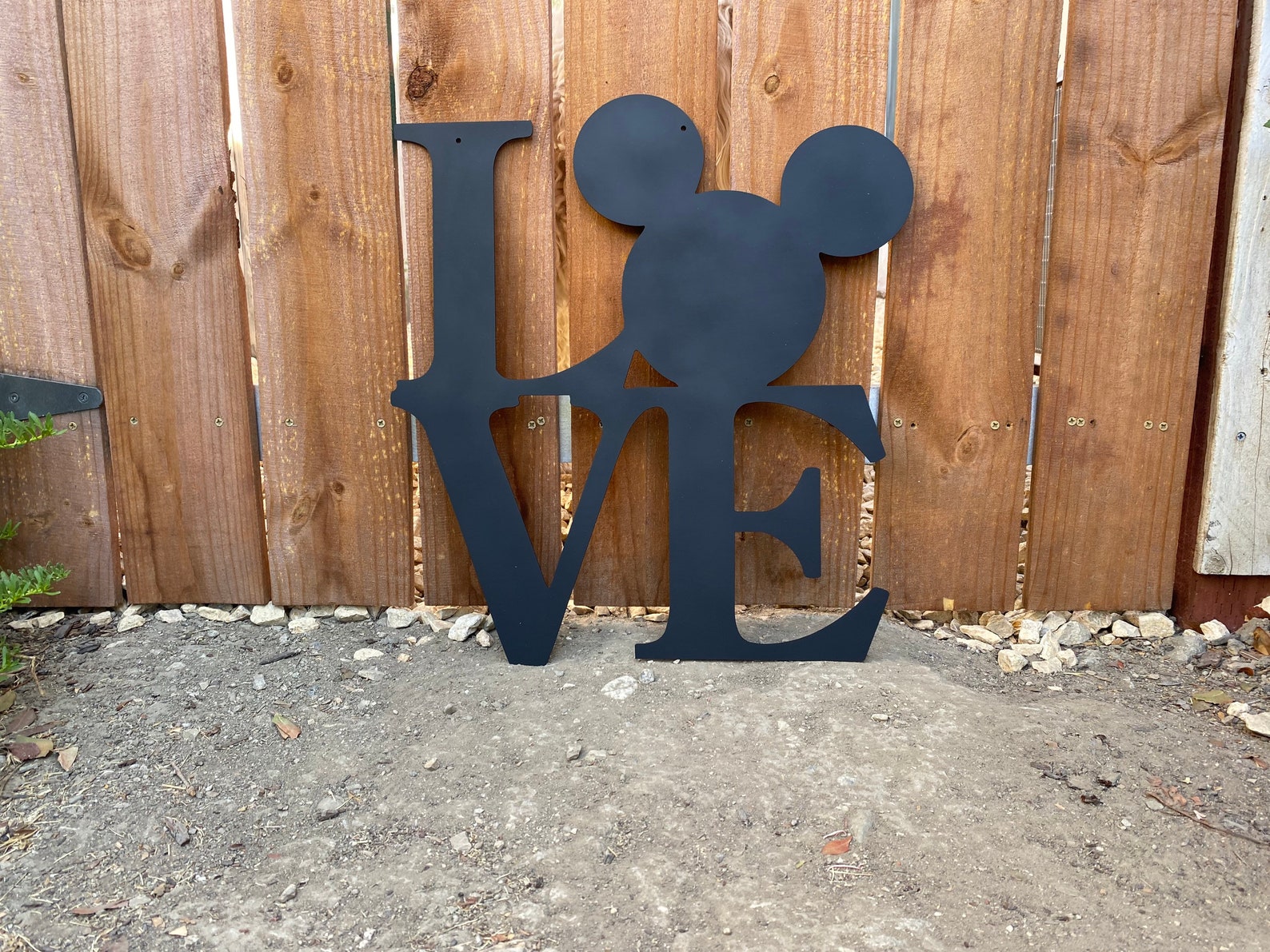 Mickey Mouse Love Metal Wall Art Mickey Mouse Wall Art Wall - Etsy