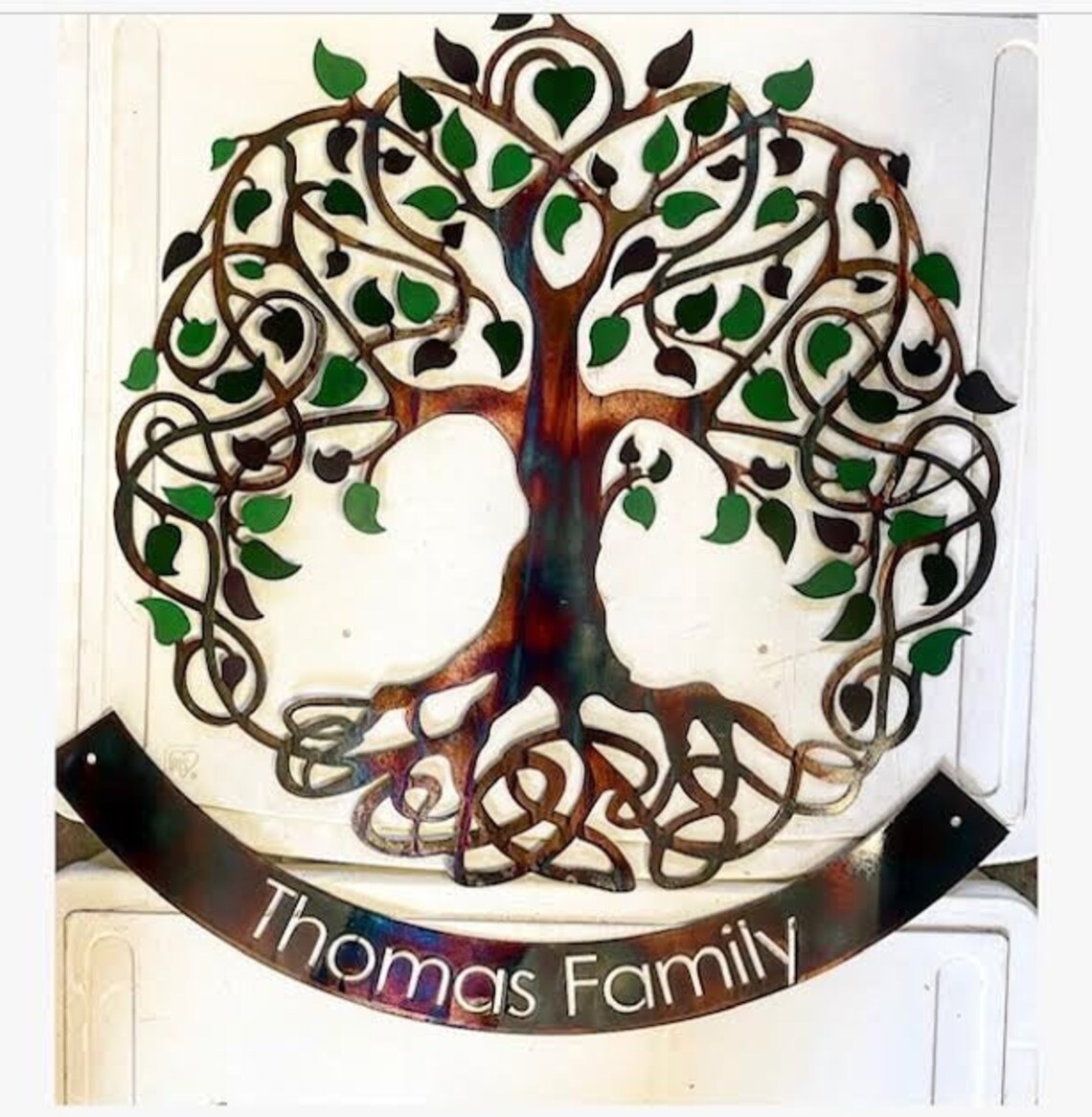 Metal Family Tree Metal Tree of Lifetree Wall Art Tree Etsy