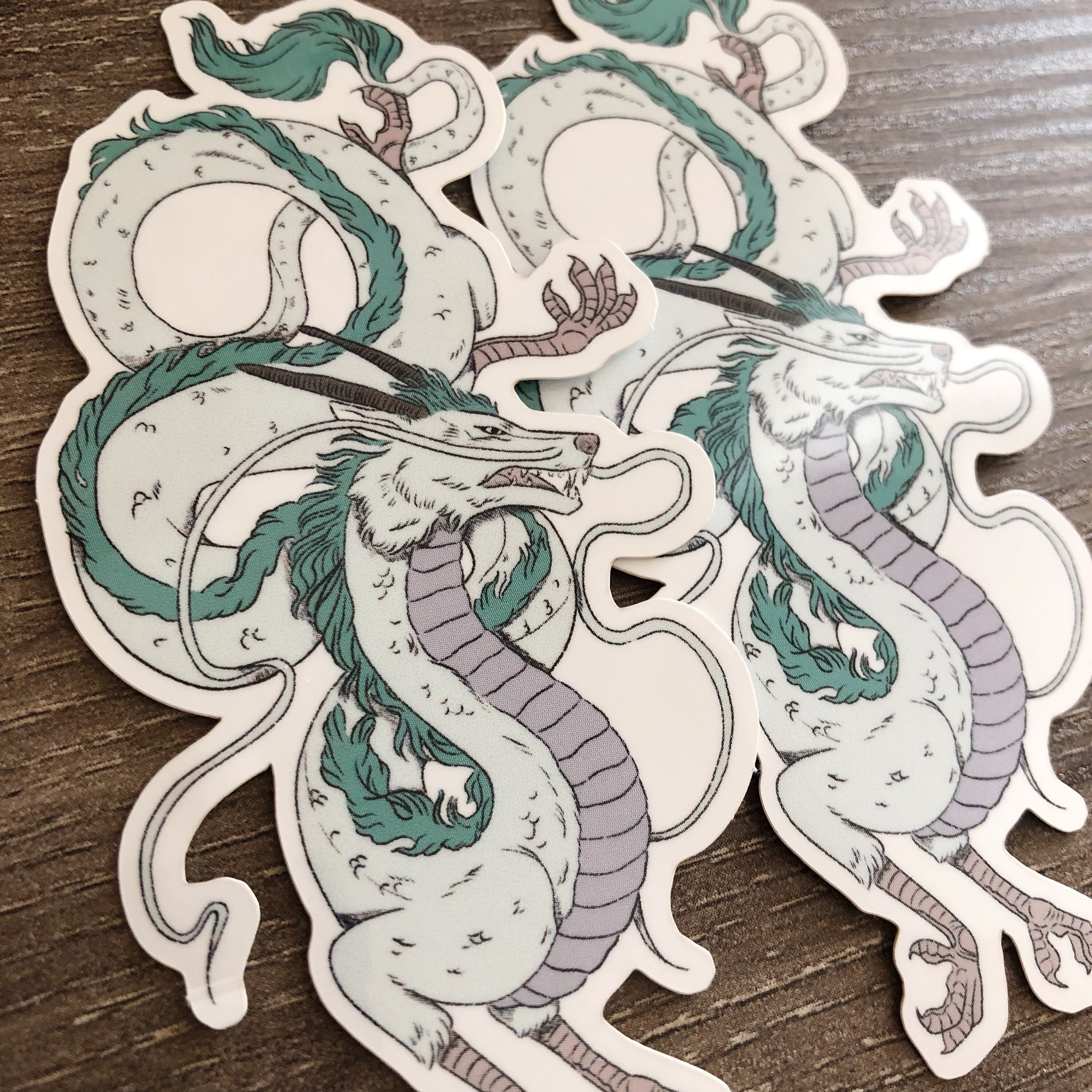Haku Sticker 2 pcs. | Etsy