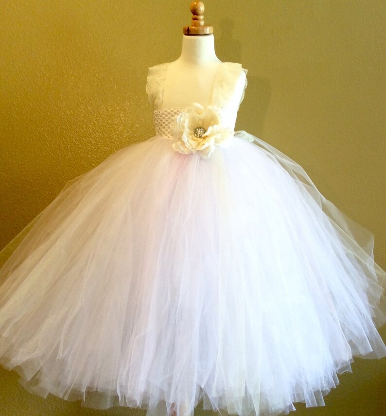 3t ivory flower girl dress