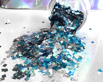 Aqua Glitter Mix