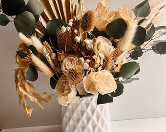 Dried Floral Thanksgiving Centerpiece