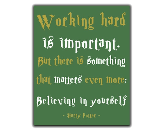 Harry Potter Posters Printable classroom signs set of 9 | Etsy