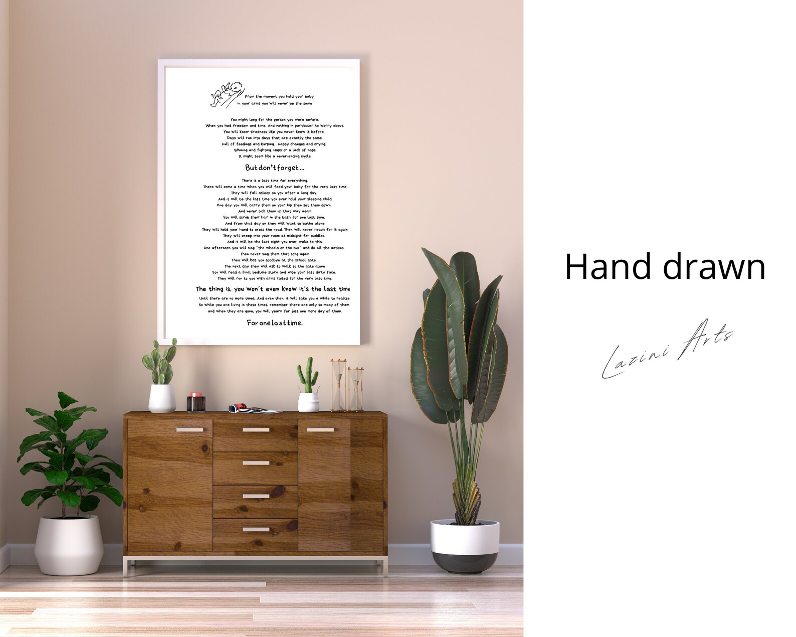 The Last Time Poem. Baby Shower Gift Printable 11x14 and Etsy