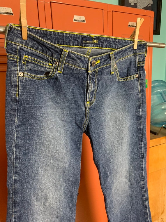 neon green jeans womens