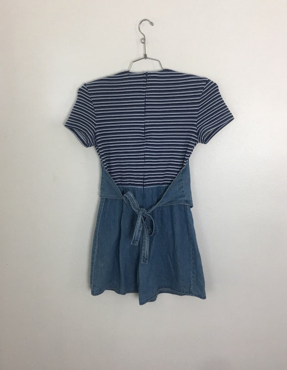 blue jean onesie