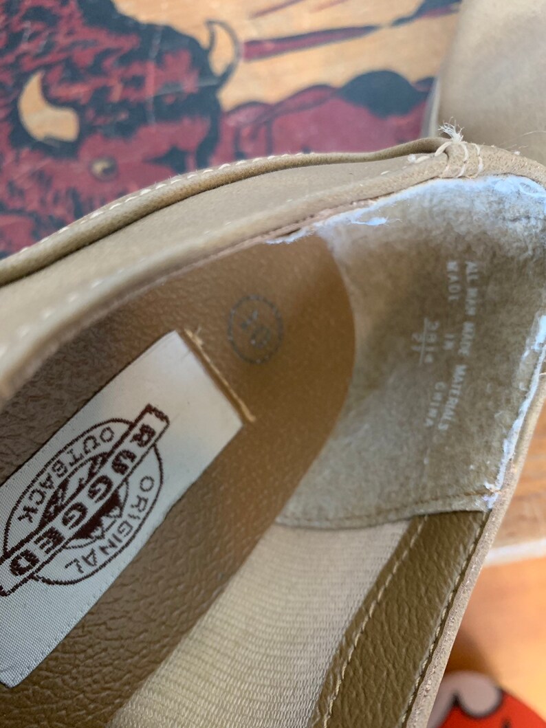 chunky tan shoes
