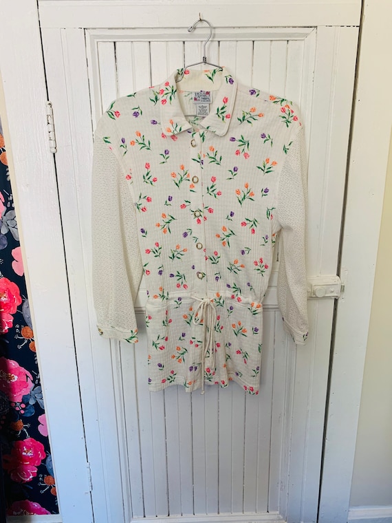 Fun Floral By Lacy Afternoon white with colored fl