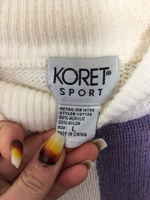 80er Pastell Weihnachten Pullover Frauen großes Licht lila rosa gestrickten oben lange Ärmel Pullover oben hässlich Jahrgang Zenith Kranz Xmas 80er Pastell Weihnachten Pullover Frauen großes Licht lila rosa gestrickten oben lange Ärmel Pullover oben hässlich Jahrgang Zenith Kranz Xmas