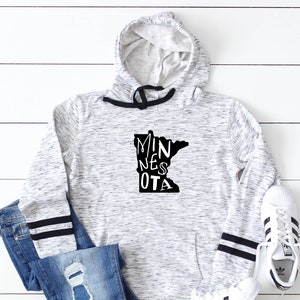 Minnesota Sweatshirt, Zustand Sweatshirt, Minnesota Hoodie, Minnesota Pullover, gemütliches Sweatshirt, Geschenk für Damen, Minnesota Geschenk