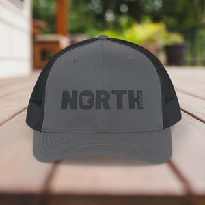 Minnesota North Trucker Cap - Snapback Hat for Men and Women, Minnesota State Pride Baseball Cap, Gift for Outdoorsy Friends, Minnesota
