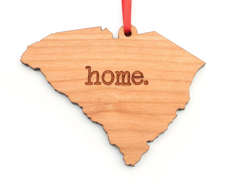 South Carolina home Christmas Ornament SC South Carolina Ornament Home Christmas Ornament