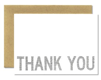 Thank You Poche - A1 Card (Single or Set of 5)