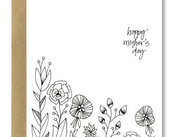 Mother's Day Garden - A2 Card (Single or Set of 5)