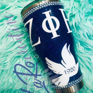 Zeta Phi Beta Custom Tumbler - Sorority Tumbler