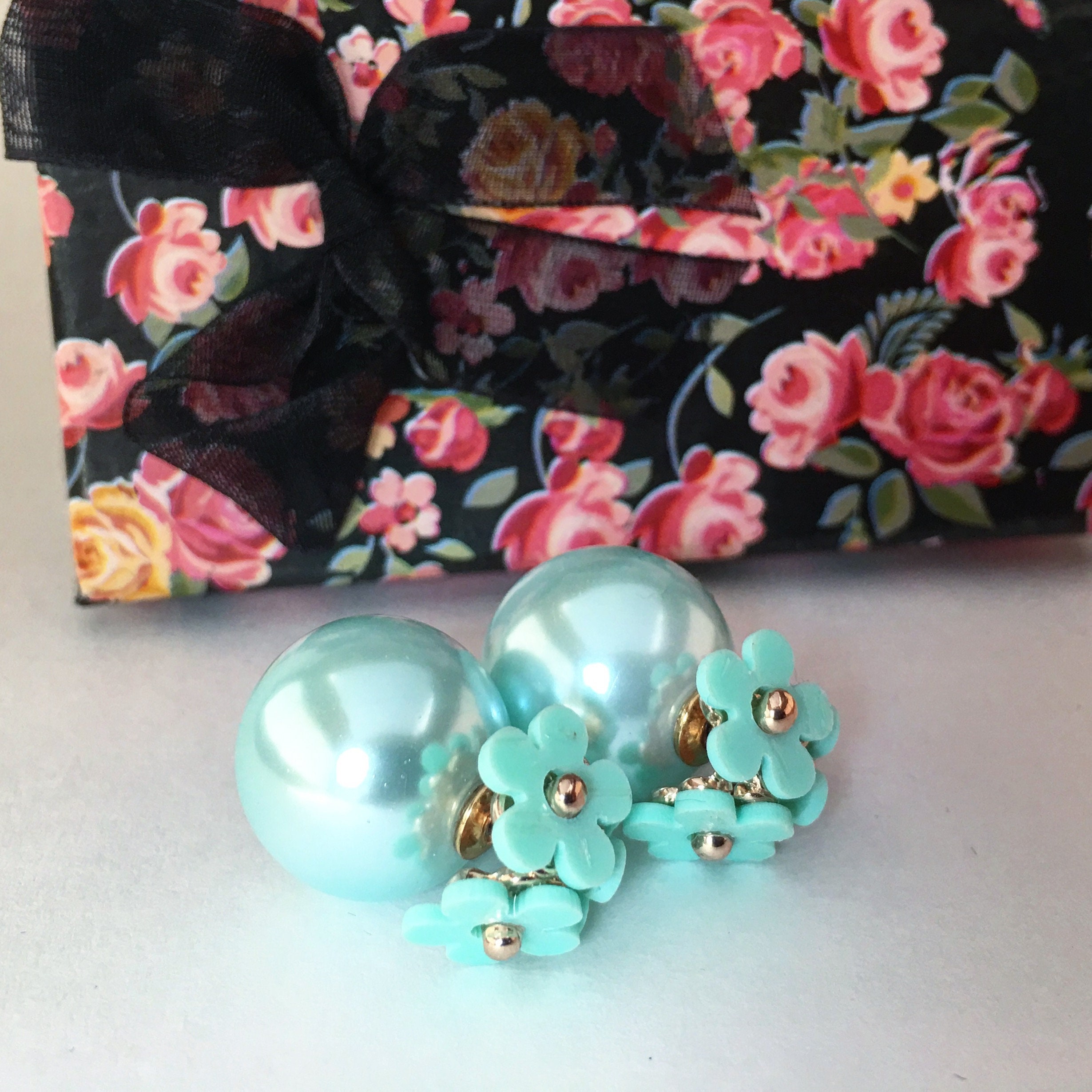 marc jacobs flower earrings