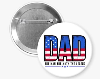 Father's Day Button Pins, Dad Magnets, Father's Day Badges, Father's Day Gift, Gift for him, New Daddy Button Pin