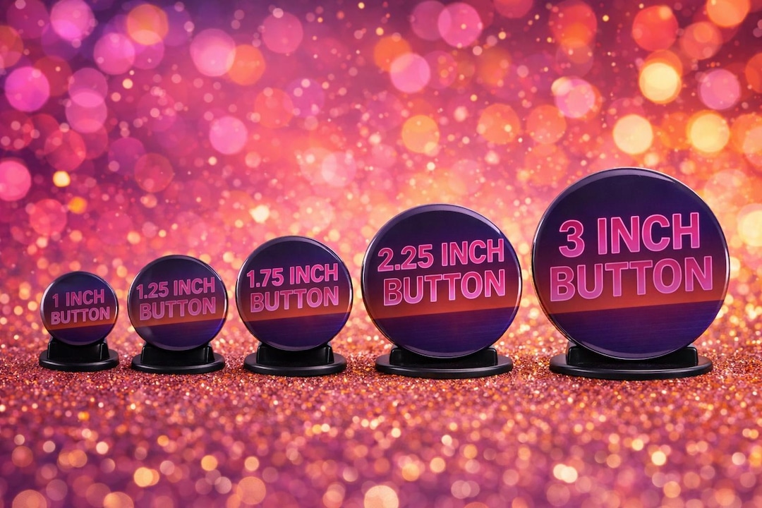 Custom Pinback Buttons | Full Color Photo Pins | 5 Sizes | Party Favors ...