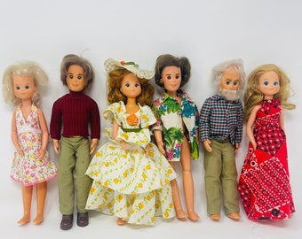 Sunshine Family Dolls - You Pick - Barbie Dolls  - 1980s Barbie - Original Sunshine Family, Mom, Dad, Grandpa, Grandma - Mattel Barbie