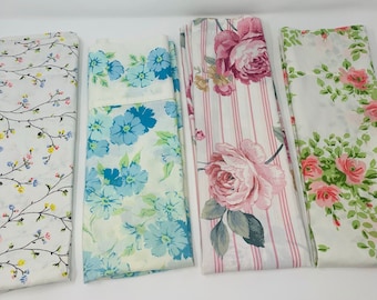 Vintage Floral Pillowcase - YOU PICK Pillowcase - Mix and Match Pillowcases - Shabby Chic Pillowcase - Farmhouse Pillowcase - Floral Bedding
