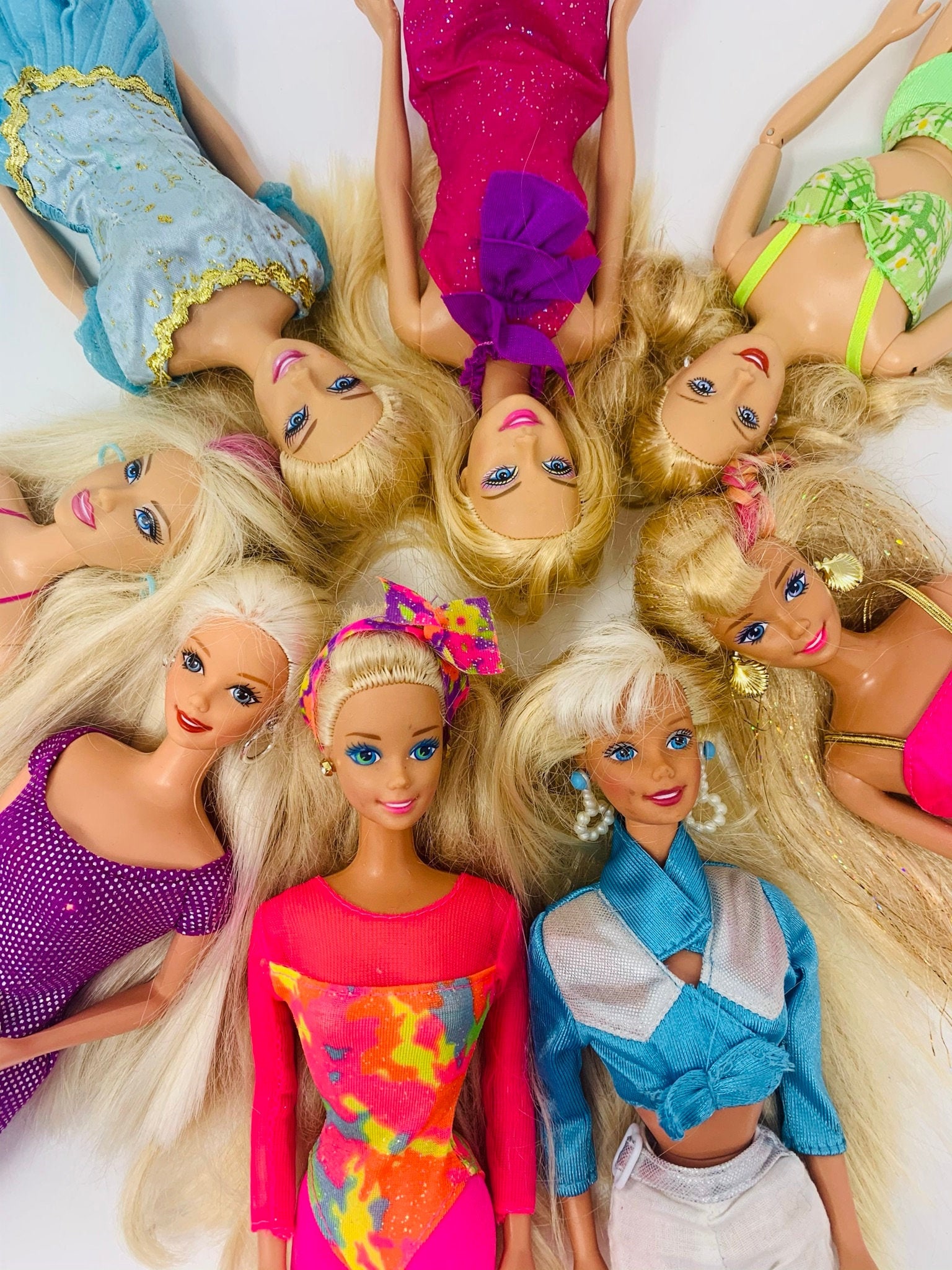 Strak lawaai Kan worden genegeerd Vintage Barbie Poppen Die Je Kiest Westelijk Training Kleur - Etsy Nederland