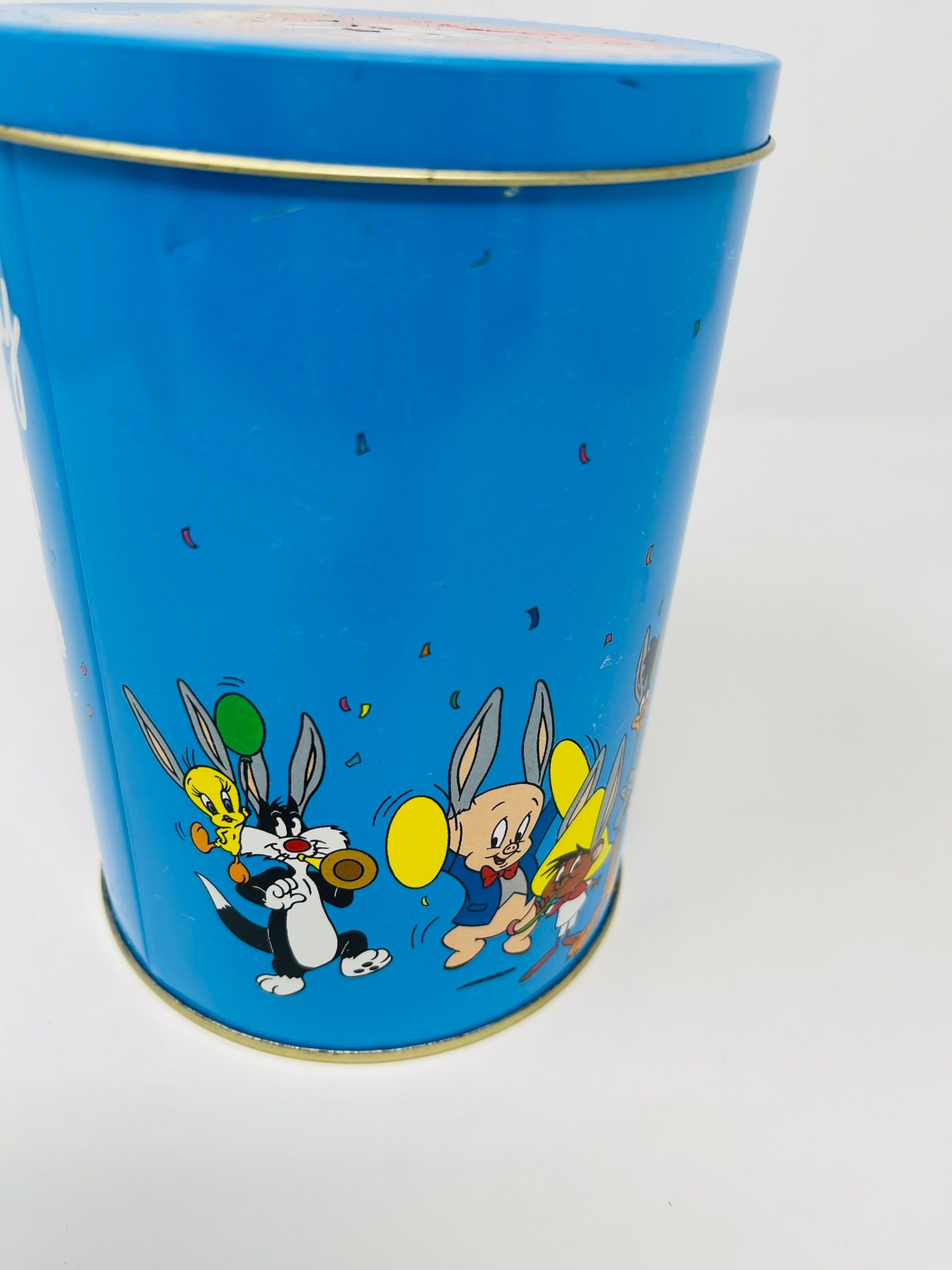 Warner Bros Tin - Bugs Bunny Tin - Vintage Candy Tin - 50th Anniversary ...