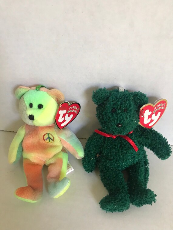 2001 holiday teddy beanie baby value