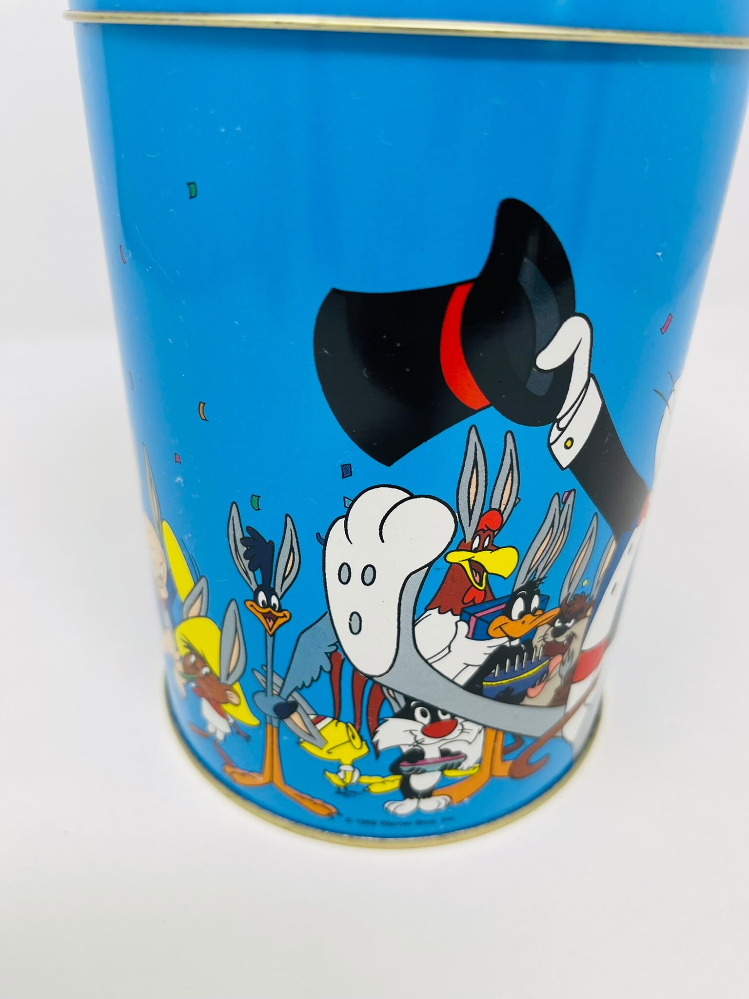 Warner Bros Tin - Bugs Bunny Tin - Vintage Candy Tin - 50th Anniversary ...